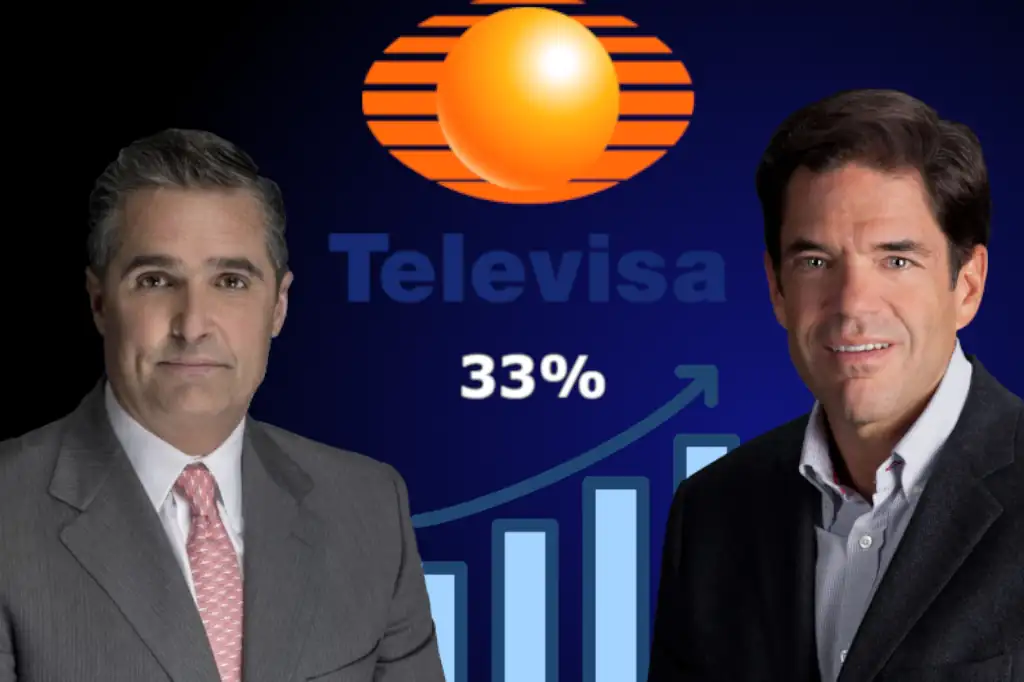 Alfonso de Angoitia y Bernaerdo Gómez Lideres de Televisa